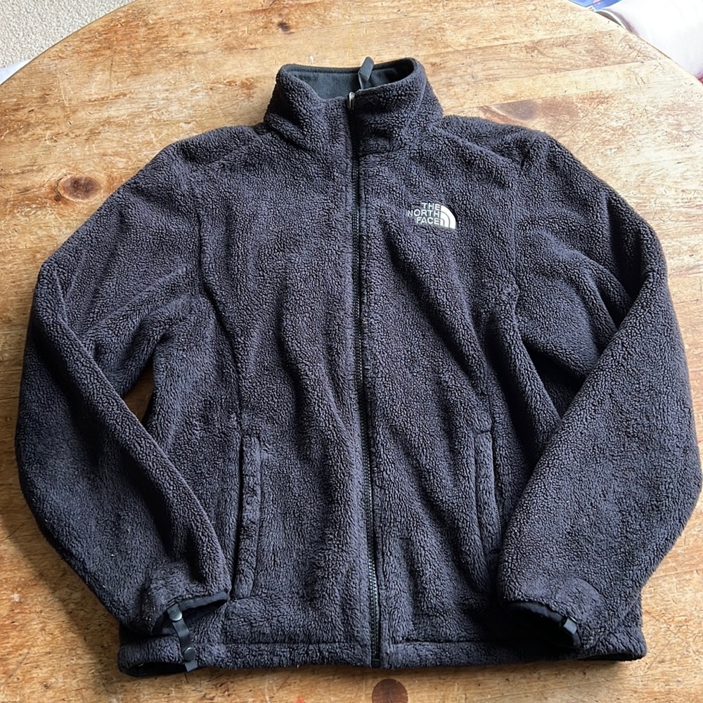 North face soft fleece jacket